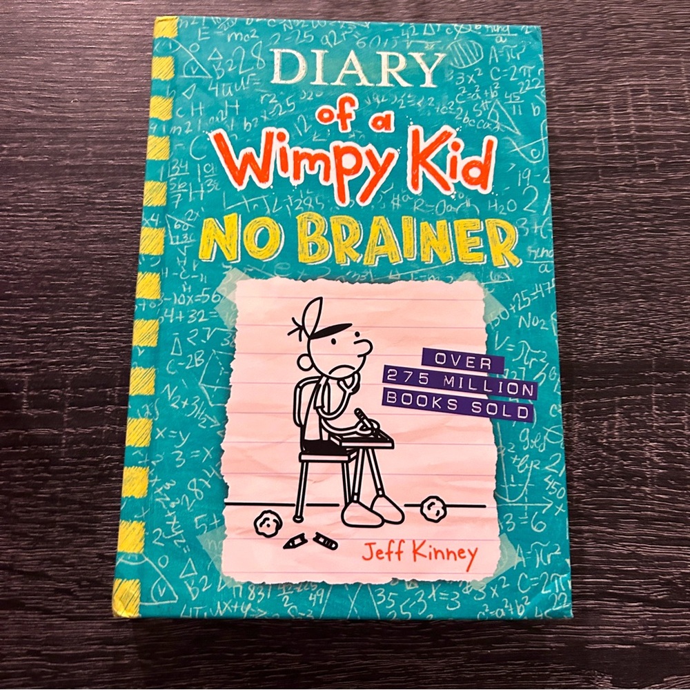 Diary of a Wimpy Kid No Brainer Hardcover